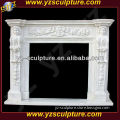 natural marble firepalce carving FPS-A122